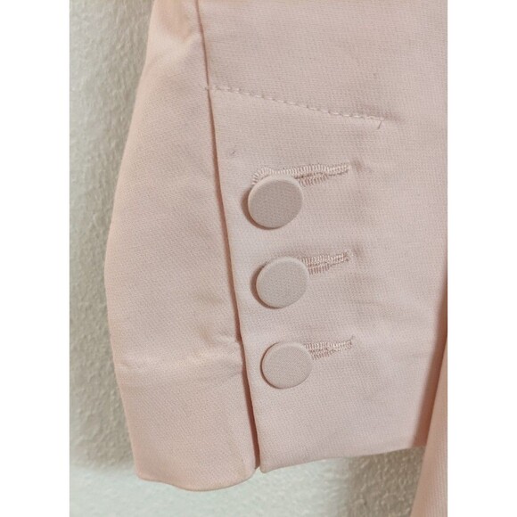 Women's Cabi #5656 GRACE BLAZER Light Pink Cotton Blend Jacket Size 2 - Picture 8 of 10